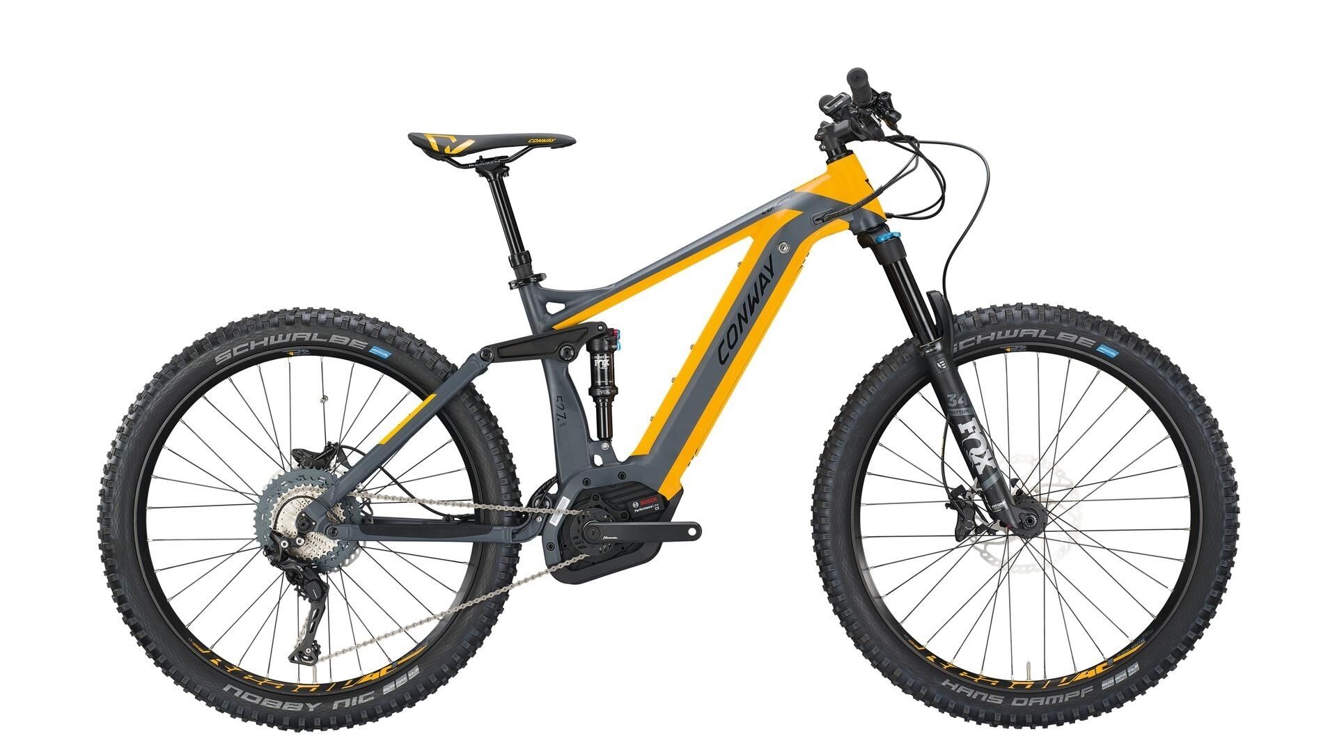 CONWAY BIKES EMF 527 PLUS FULL SUSPENSION E BIKES